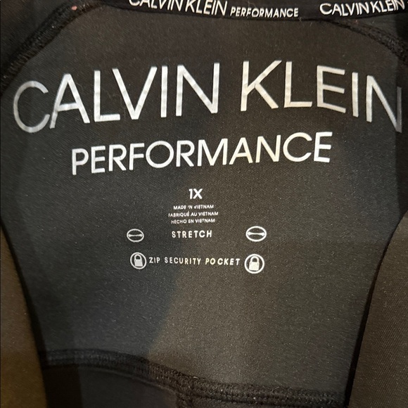 Calvin Klein Black Performance Coat - Picture 2 of 6